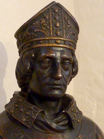 Maquette of Langton by John Thomas at Canterbury Heritage Museum