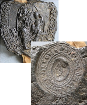 Seal and counterseal of Warminster charter