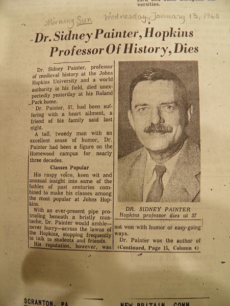 Obituary for Sidney Painter